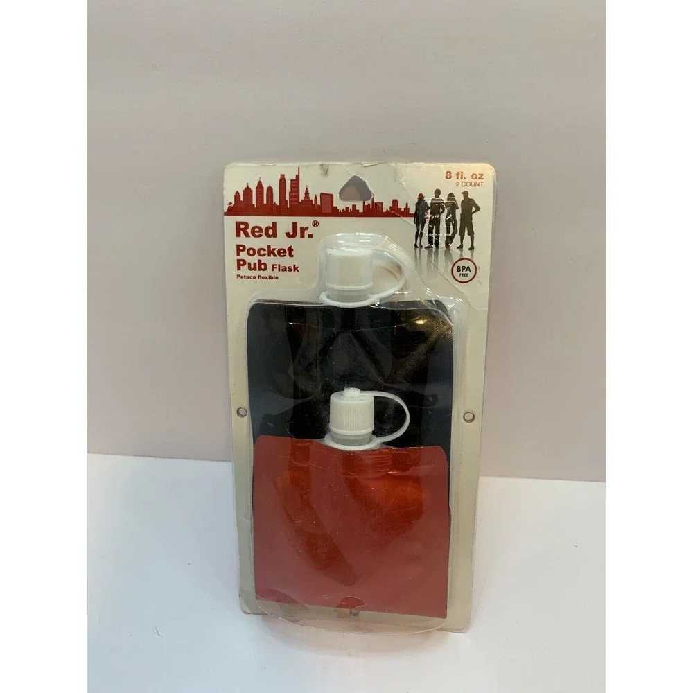 Pocket Pub Soft Flask 2 Pack Brite Concepts 8‎ Oz